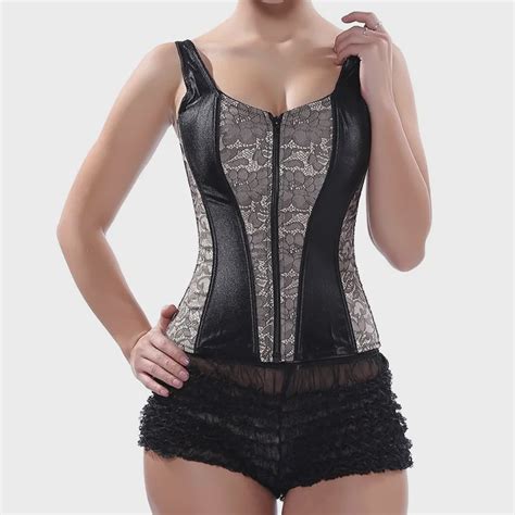 Corset Corpete Corselet Espartilho Modelador Redutor Alça Creme