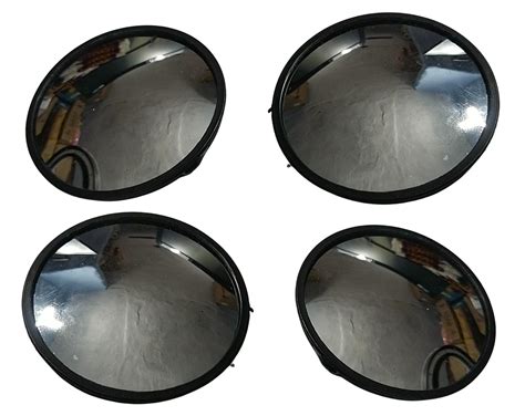 X Pcs Of Blind Spot Car Mirrors Inch Round Hd Glass Convex Rear