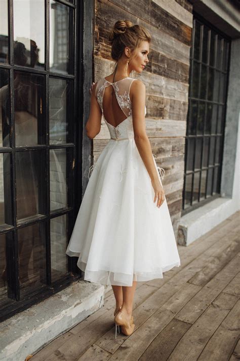 30 Of The Best Tea Length Wedding Dresses Uk