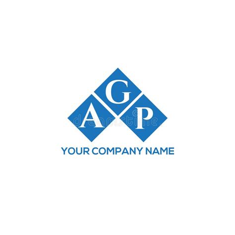 Agp Letter Logo Design On White Background Agp Creative Initials