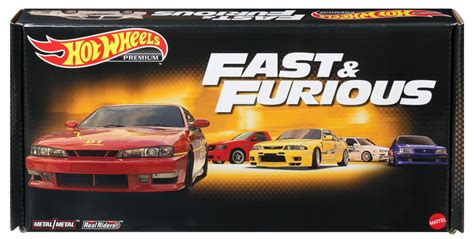 HOT WHEELS SZYBCY I WŚCIEKLI pak HKF FAST FURIOUS ZESTAW