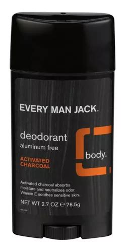 Everyman Jack Desodorante Activado Carbn Vegetal Rbol De T Mercadolibre