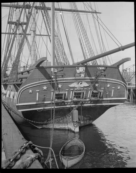 Stern View Uss Constitution Digital Commonwealth