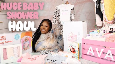 OUR HUGE BABY SHOWER HAUL UNBOXING FOR NEW PARENTS MUST HAVE