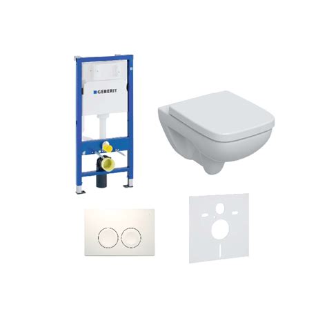 Geberit Duofix Basic WC Komplettset Mit Geberit Renova Plan WC Und WC