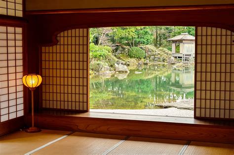 Hd Wallpaper Japan Japanese Ryokan Sliding Doors Tatami Floors Window Wallpaper Flare