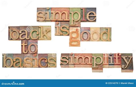 simple  good concept stock photo image  wood simple