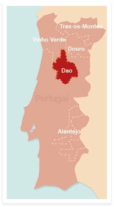 dao map  wine