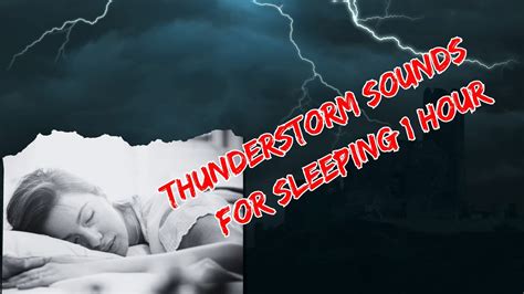 thunder sounds for deep sleep - YouTube