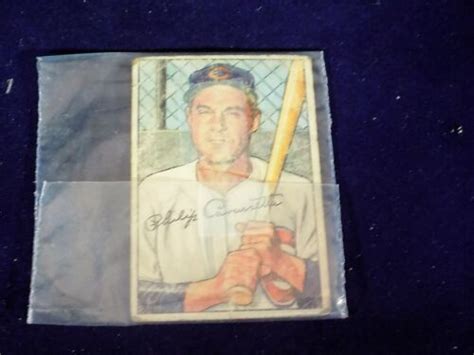 1952 BOWMAN ORIGINAL BASEBALL CARD PHIL CAVARRETTA CHICAGO CUBS 126 EBay