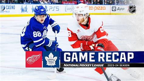 Detroit Red Wings Vs Toronto Maple Leafs April 13 2024 Game