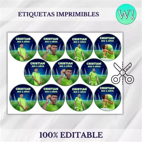 Etiquetas Imprimibles Editables Dibu Mart Nez Souvenirs