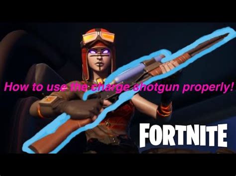 How To Use The Charge Shotgun Properly Very Short Tutorial YouTube