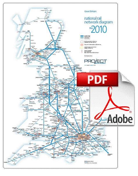 National Rail Enquiries - Maps of the National Rail network | National rail map, Train map, Map