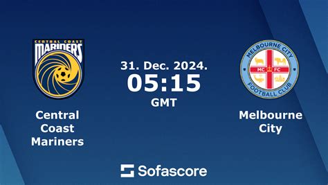 Central Coast Mariners Vs Melbourne City Live Score H2H And Lineups