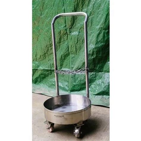 Stainless Steel Drum Trolley At Rs 6000 Drum Trolley In Raigad ID