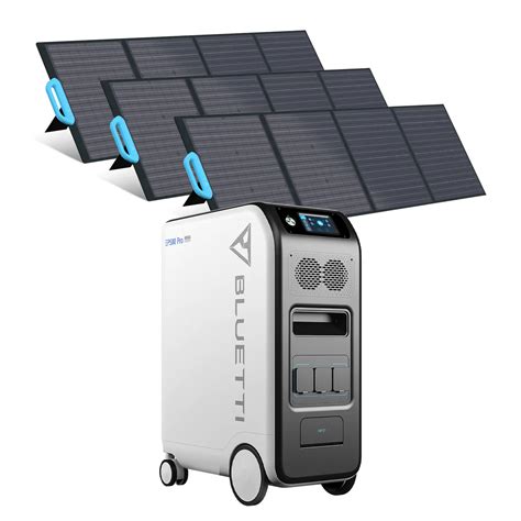 Kit Generator Solar Statie Incarcare Portabila Bluetti Power Oak W