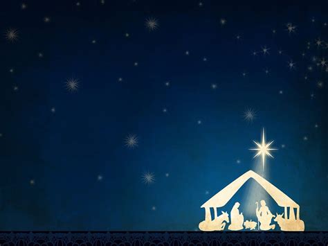 Nativity Background Clipart Christian Christmas Nativity Hd Wallpaper