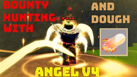 Bounty Hunting With Angel V And Dough Blox Fruits Youtube