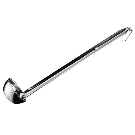 A Stainless Steel Ladle Soup Long Handle Ladle For Kitchen Cooking Soup Sauce