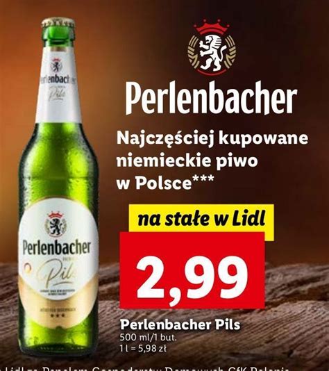 Promocja Piwo Perlenbacher Pils W Lidl