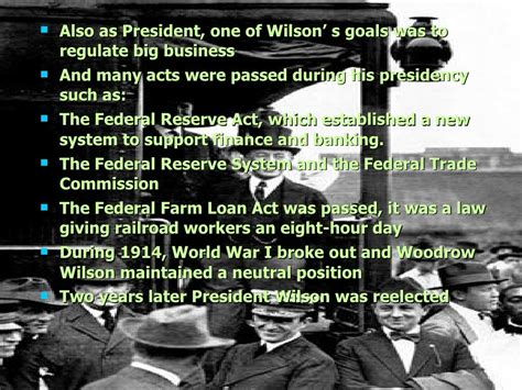 President Woodrow Wilson