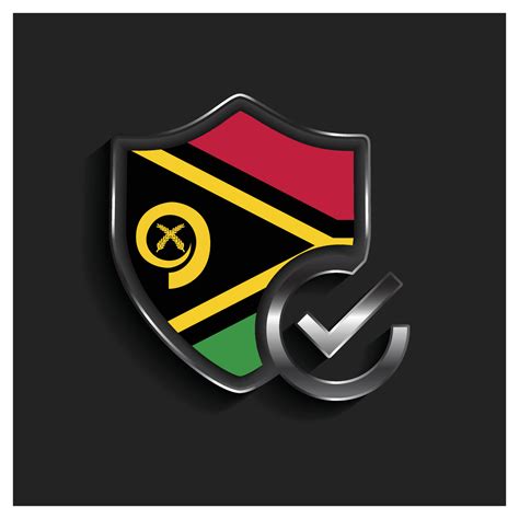 Vanuatu Flag design vector 13366220 Vector Art at Vecteezy