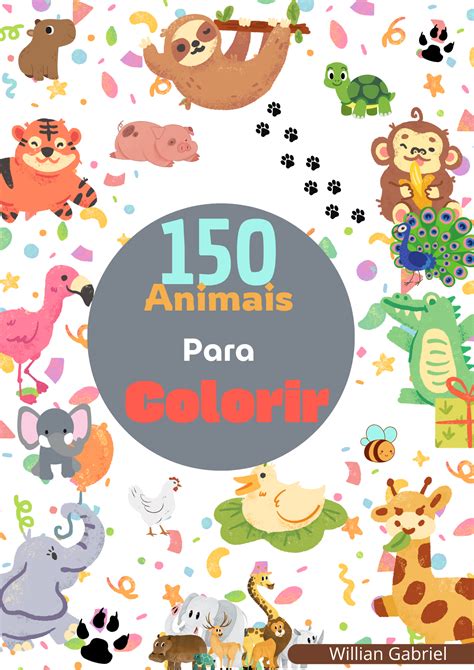 Animais Para Colorir William Gabriel Hotmart