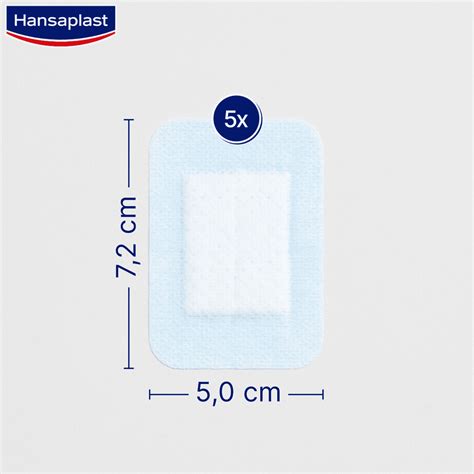 HANSAPLAST Ultra Sensitive XL Silikon Pflaster Haar Shop Ch