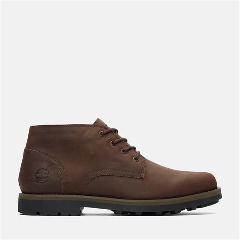 Alden Brook Mid Lace Up Waterproof Chukka Boot For Men In Dark Brown