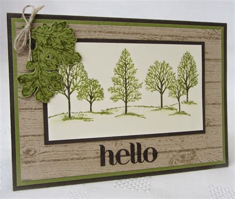 Stamping Moments Lovely As A Tree Stamp Class Kaart Idee N