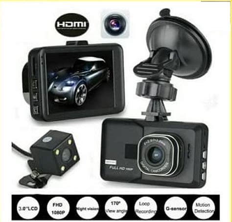 Jual CCTV Dual Cam Kamera Dashcam Kamera Parkir Dashboard Cam Car Dash