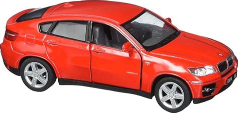 Kinsmart Bmw X6 5 1 38 Scale Die Cast Metal Model W Pullback Action Red Arts