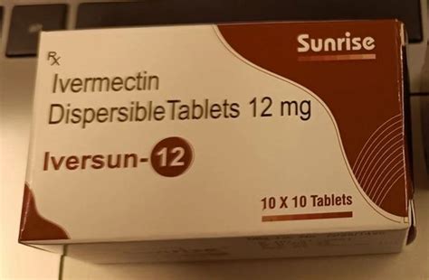 Mg Iversun Ivermectin Dispersible Tablets Mg At Best Price In New