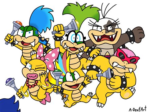 Koopalings In 2019 By Handyxrussell10 On Deviantart