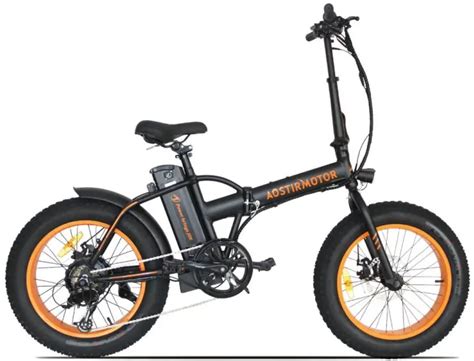 Aostirmotor Cuua20 20 In 500 Watt Black Aluminum Frame Folding Electric Bike Instruction Manual