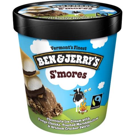 Ben And Jerrys Smores Ice Cream 16 Oz Qfc