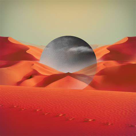 Album Artwork #1 - Surreal Desert Orb — Steemit | Surrealism, Album art design, Cover art design