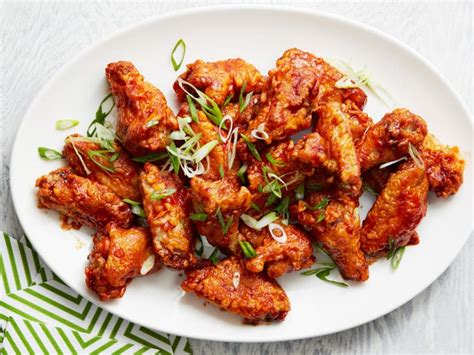 Honey Sriracha Chicken Wings Recipe Food Network