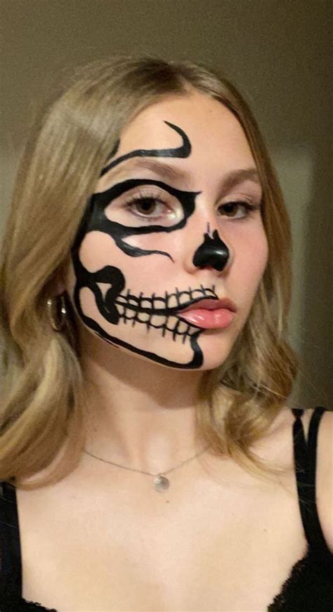 Skeleton Halloween Makeup Easy Amazing Halloween Makeup Creative