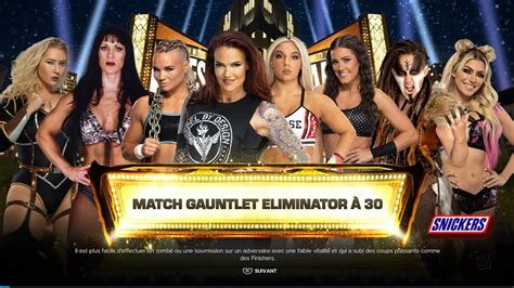 WWE 2K24 30 Women Gauntlet Eliminator YouTube