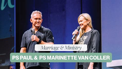 Marriage Ministry Pastors Paul Marinette Van Coller ARC