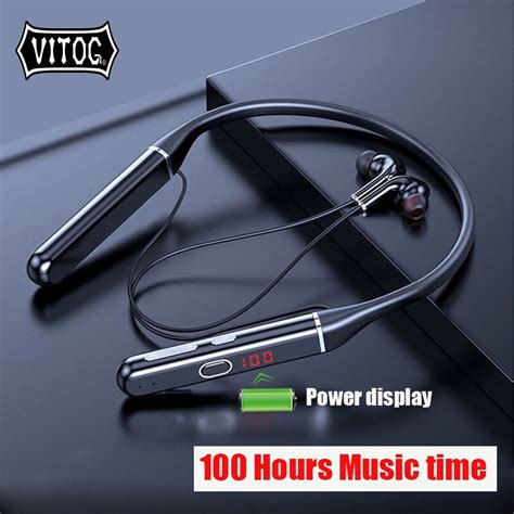 vitog tws  hours long time standby wireless earphone bluetooth