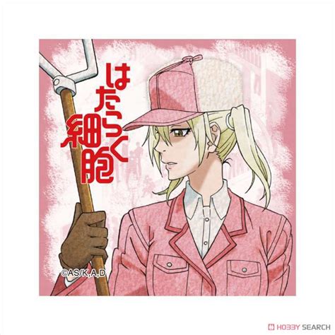 Cells At Work Square Can Badge Eosinophil Anime Toy Images List