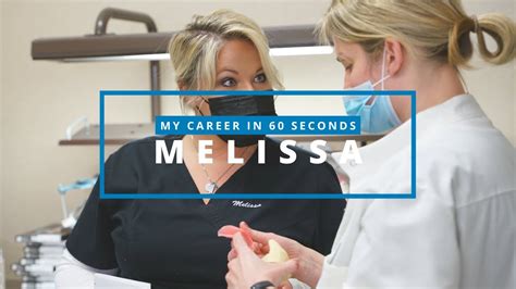 My Career In 60 Seconds Melissa Dental Lab Technician Youtube