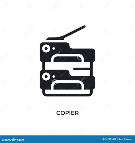 Copier Isolated Icon Simple Element Illustration From Electronic