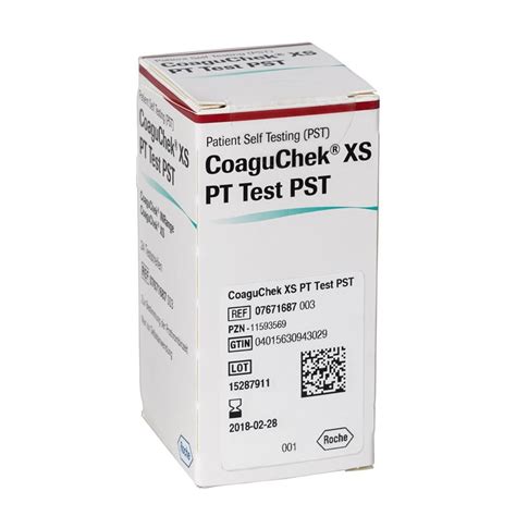 CoaguChek XS PT Test, PST Test Strips | Buy INR Meters