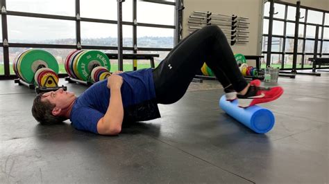 Foam Roller Hamstring Curl Youtube