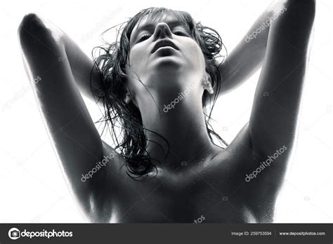 Picture Beautiful Naked Woman White Stock Photo By YAYImages 259753594