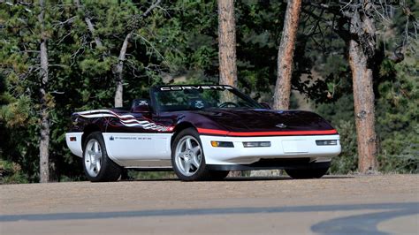 Corvette Of The Day 1995 Chevrolet Corvette Indy 500 Pace Car